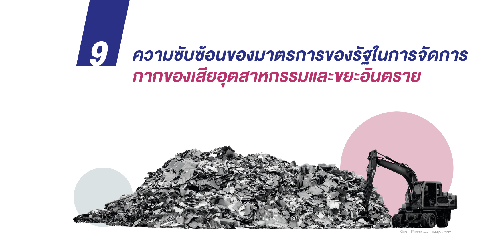 ความซับซ้อนของมาตรการของรัฐในการจัดการกากของเสียอุตสาหกรรมและขยะอันตราย